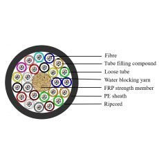 Minikabel A-DQ2Y 24x12 E9/125 G657.A1 