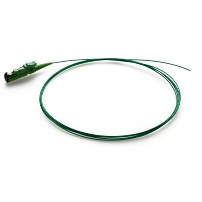 Pigtail-Ader-SM-E2000/APC-0.1dB-002.5-GN 