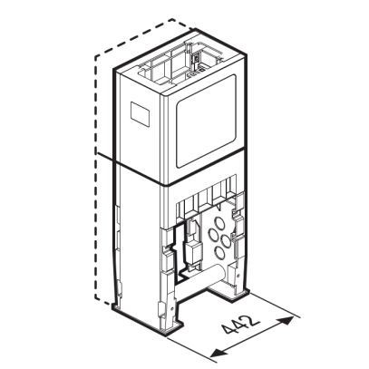 Sockel für UNI4, 400mm tief