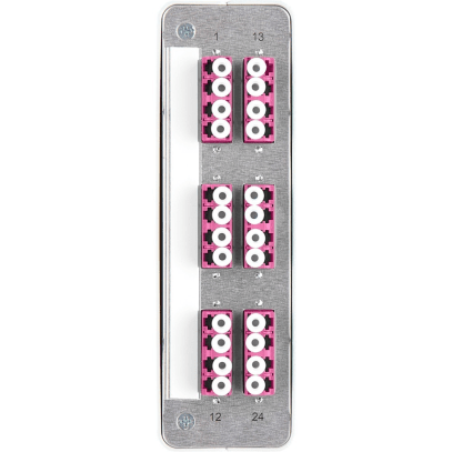 KEV-DIN-8TE-SP-OM4-6QD-24LC/PC-DIN