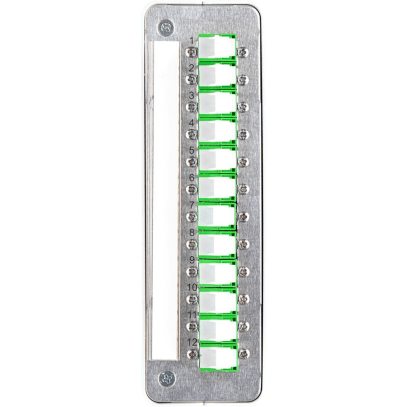 KEV-DIN-8TE-SP-SM-12SX-12E2000/APC-0.1dB-DIN